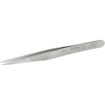 Пинцет прецизионный для SMD-компонентов EREM 40SA прямые круглые концы 0.4 мм Пинцет прецизионный для SMD-компонентов EREM 40SA прямые круглые концы 0.4 мм